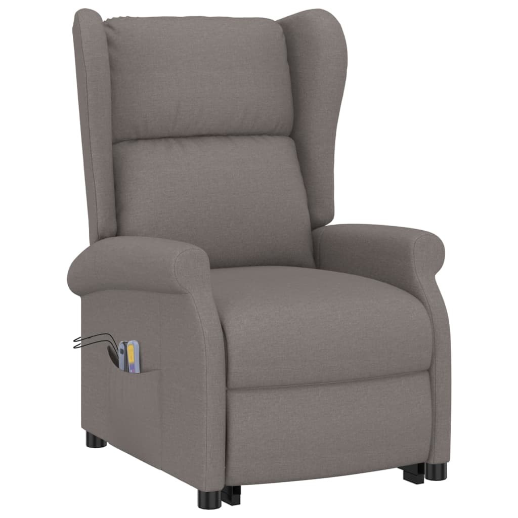 Fauteuil de massage Taupe Tissu - XIOS