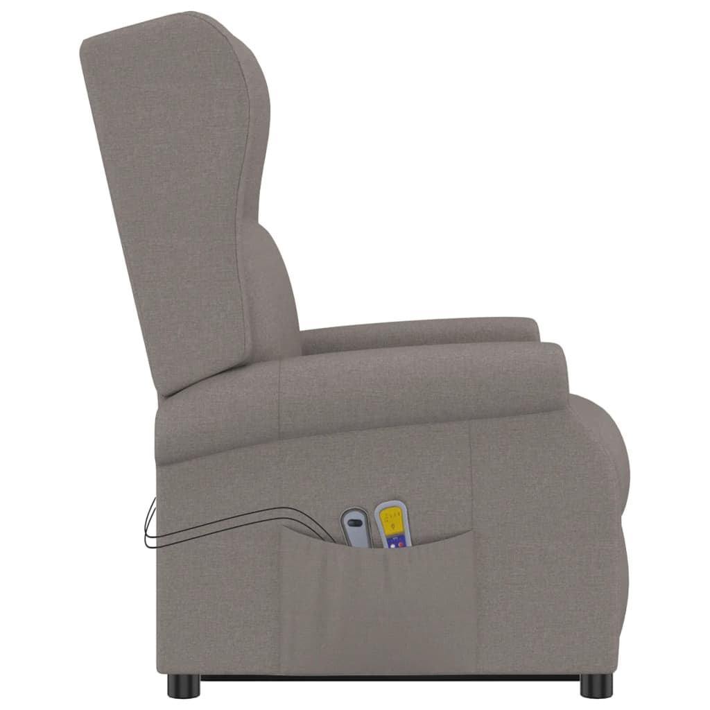 Fauteuil de massage Taupe Tissu - XIOS