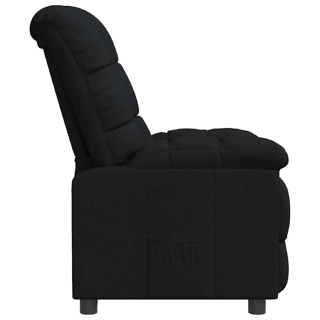 Fauteuil inclinable Noir Tissu - XIOS
