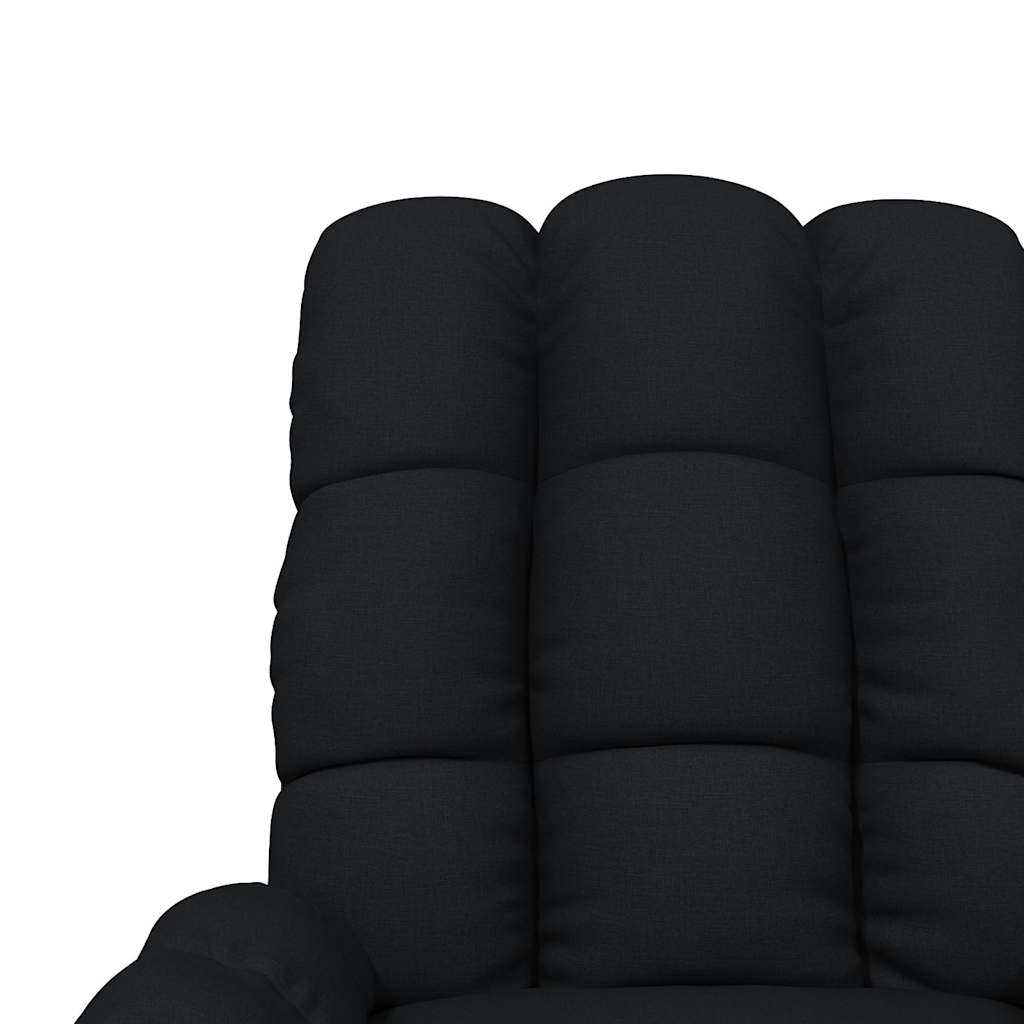 Fauteuil inclinable Noir Tissu - XIOS