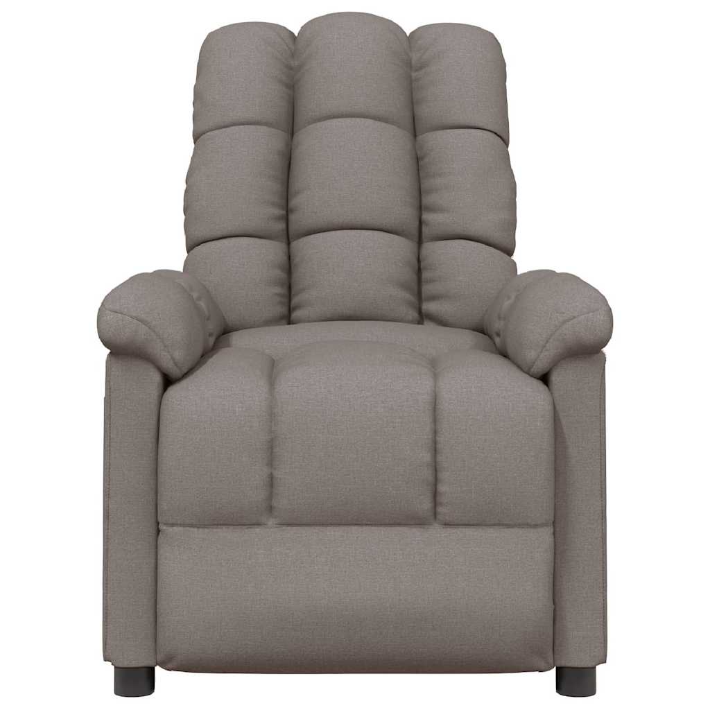 Fauteuil inclinable Taupe Tissu - XIOS