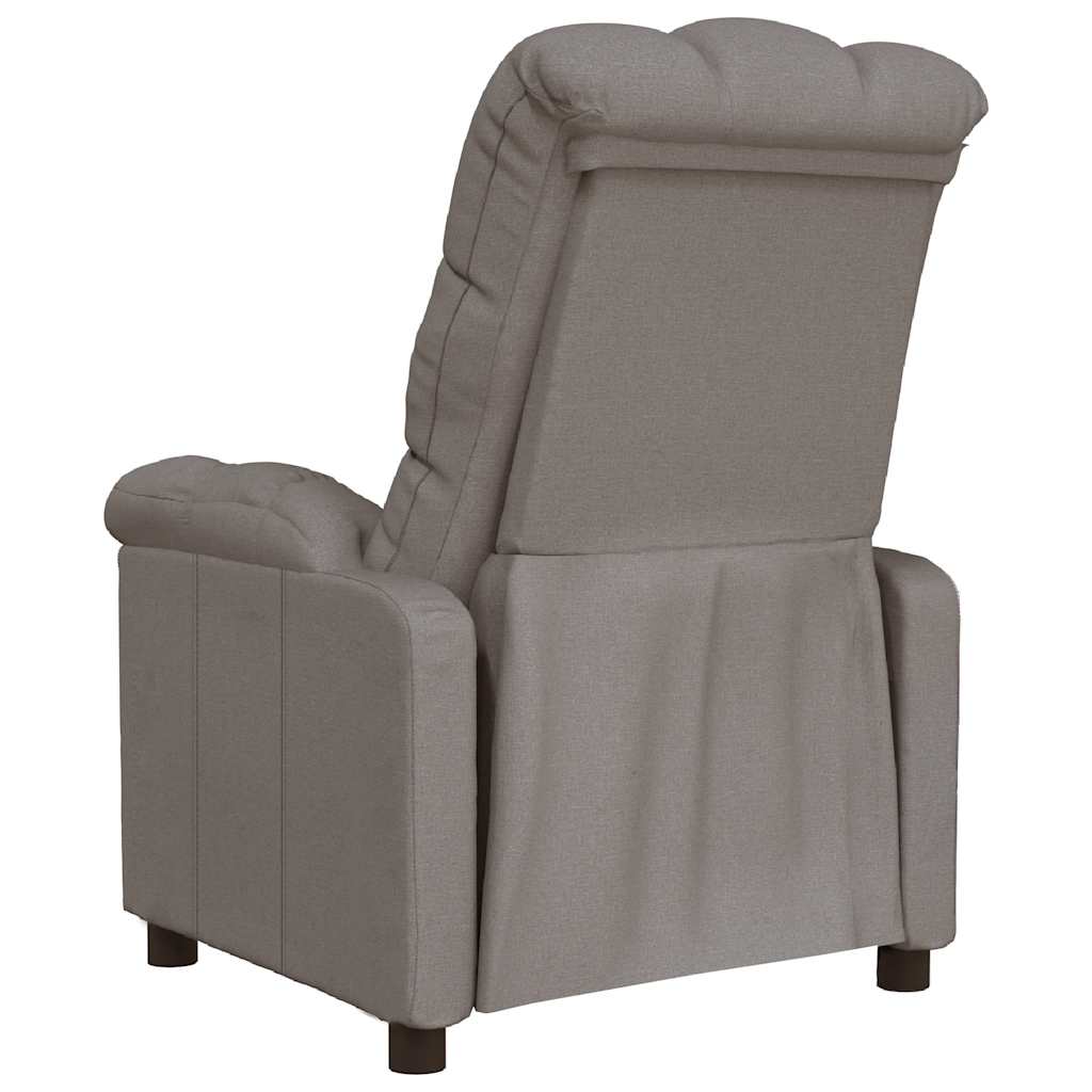 Fauteuil inclinable Taupe Tissu - XIOS