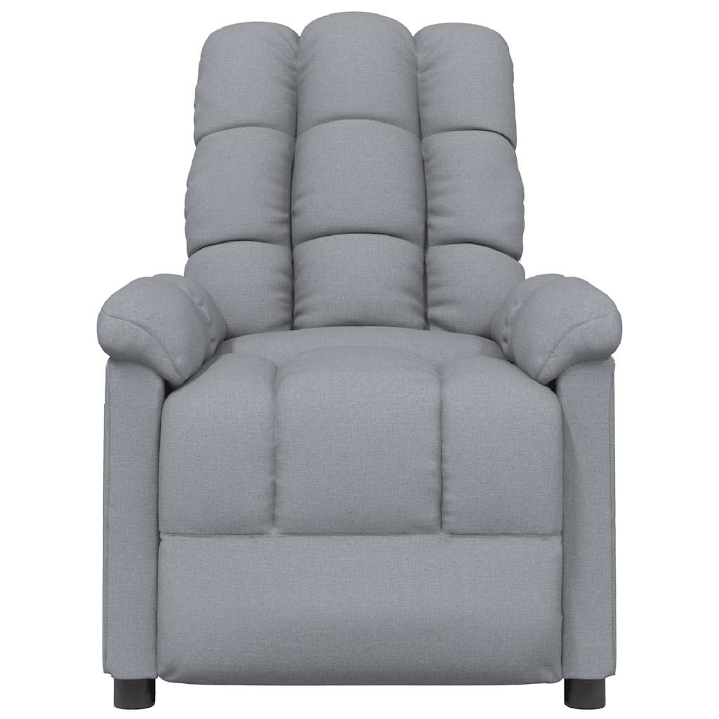 Fauteuil de massage Gris clair Tissu - XIOS