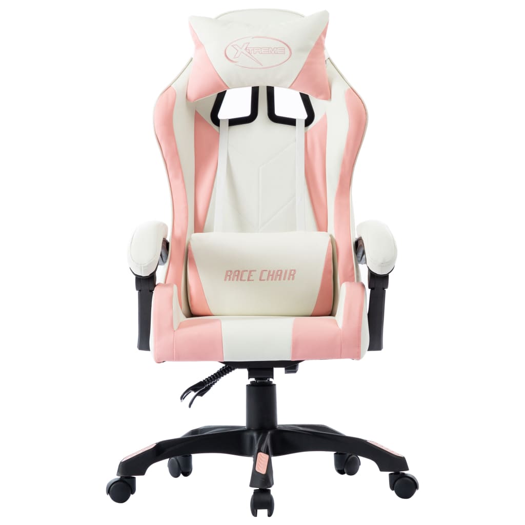 Fauteuil de jeux vidéo Rose Similicuir - XIOS