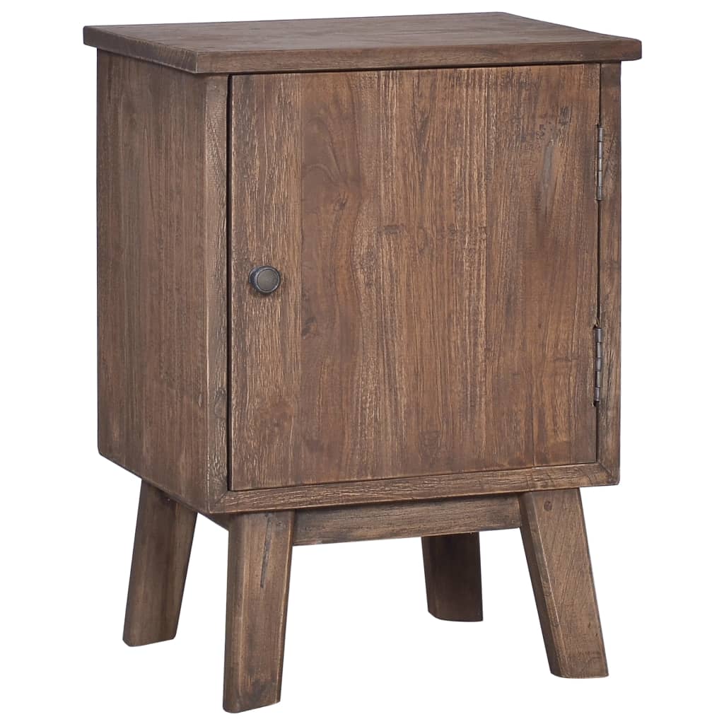 Table de chevet 40x30x53 cm Bois de teck solide - XIOS