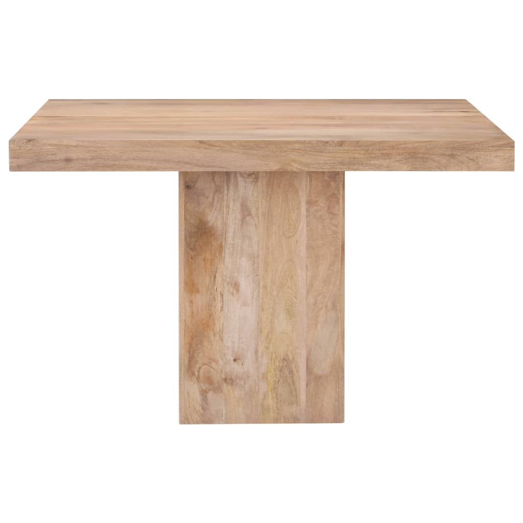 Table de salle à manger 120x120x77 cm Bois de manguier massif - XIOS