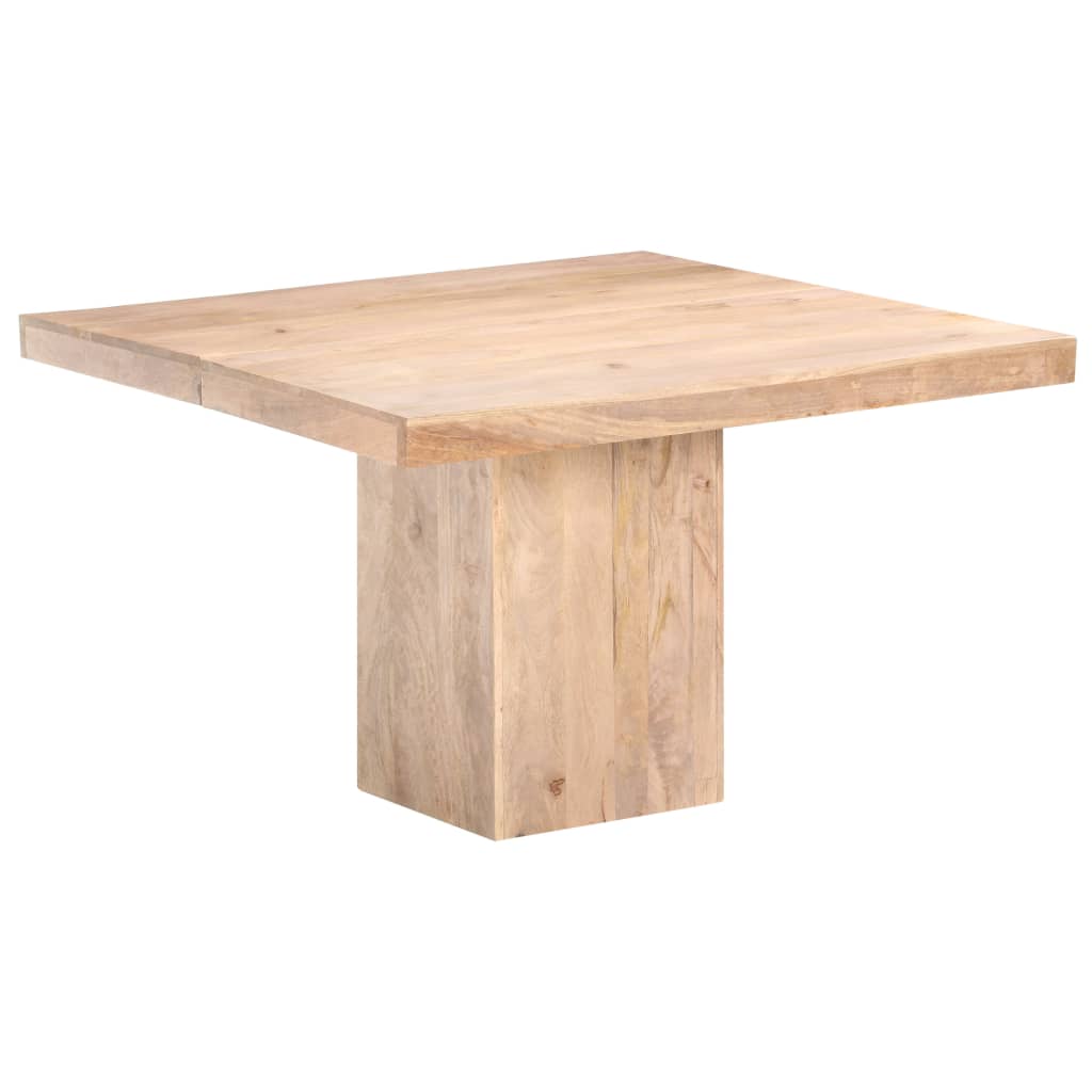 Table de salle à manger 120x120x77 cm Bois de manguier massif - XIOS