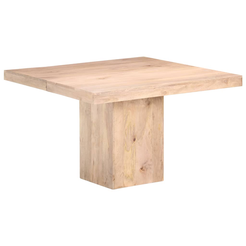 Table de salle à manger 120x120x77 cm Bois de manguier massif - XIOS