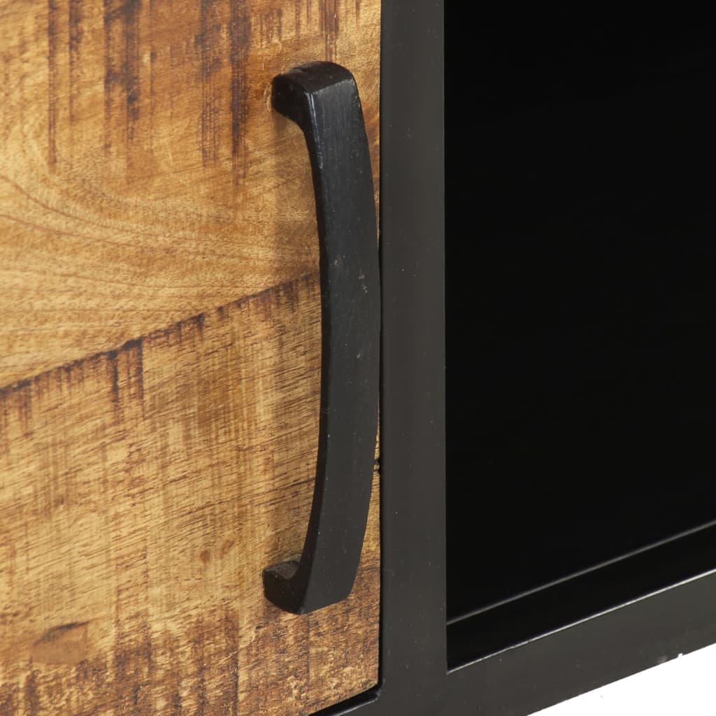 Table basse 105x50x35 cm Bois de manguier brut - XIOS