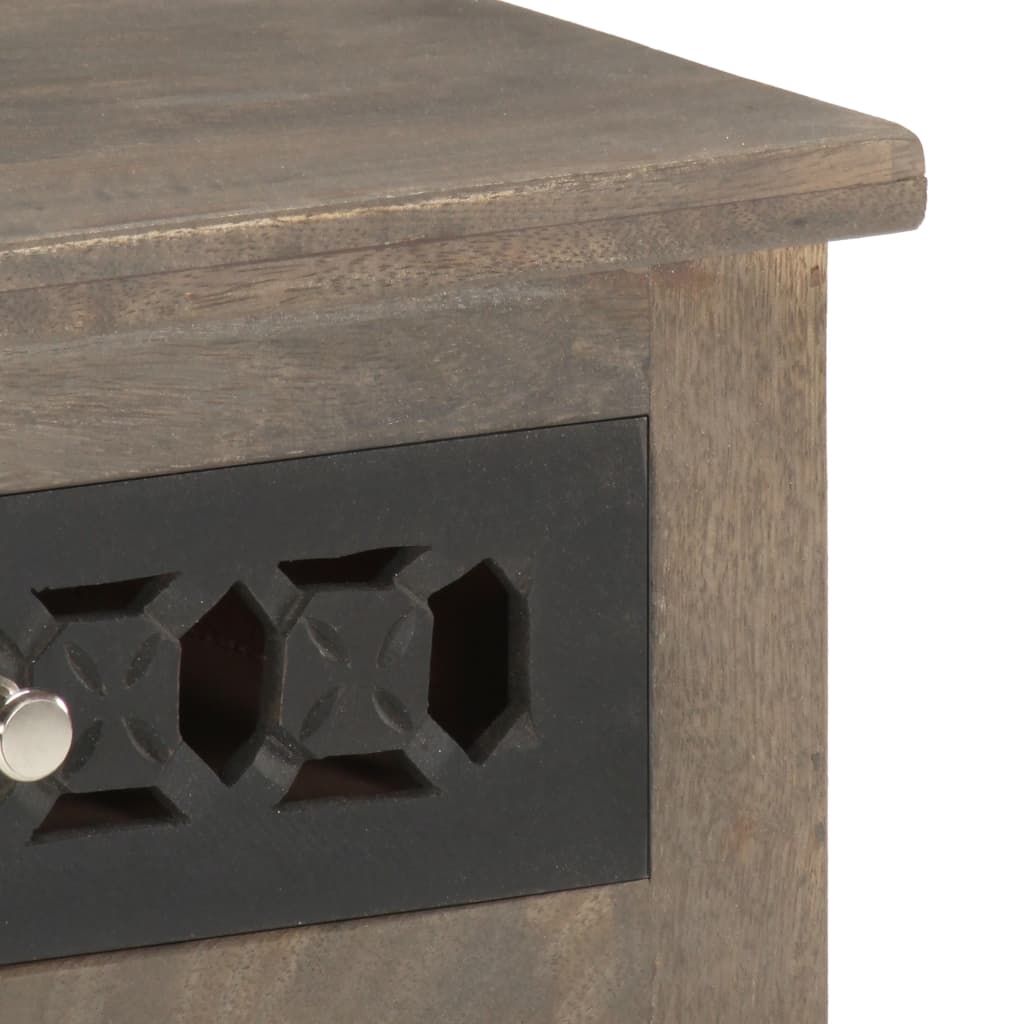 Table de chevet 40x30x50 cm Bois de manguier massif - XIOS