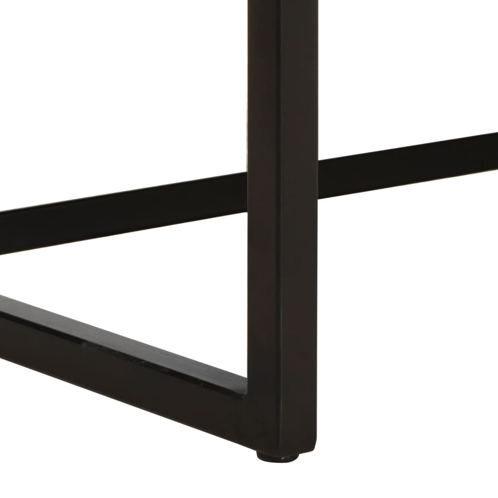 Canapé à 3 places Marron Cuir de chèvre véritable - XIOS