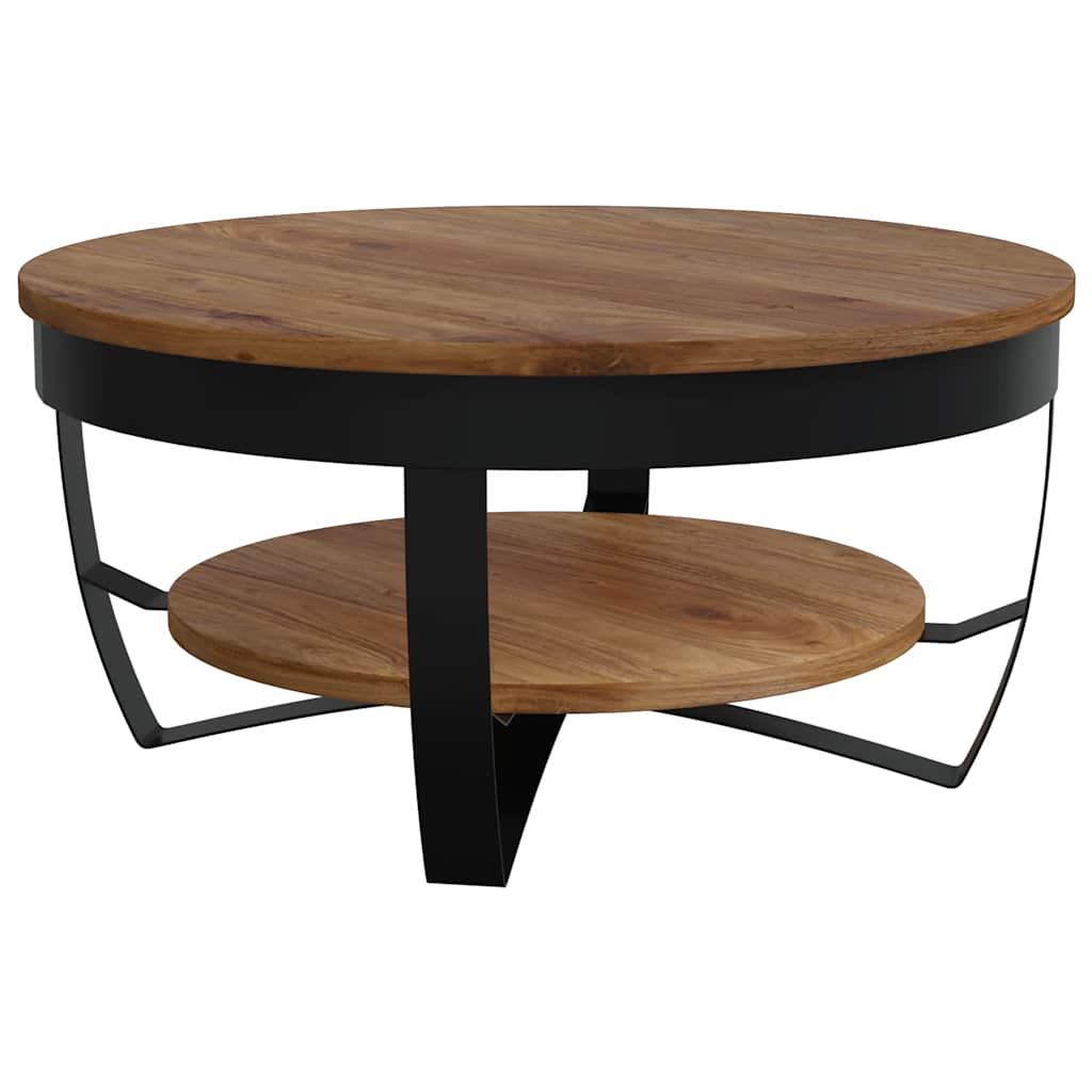 Table basse 65x65x32 cm Bois d'acacia solide - XIOS