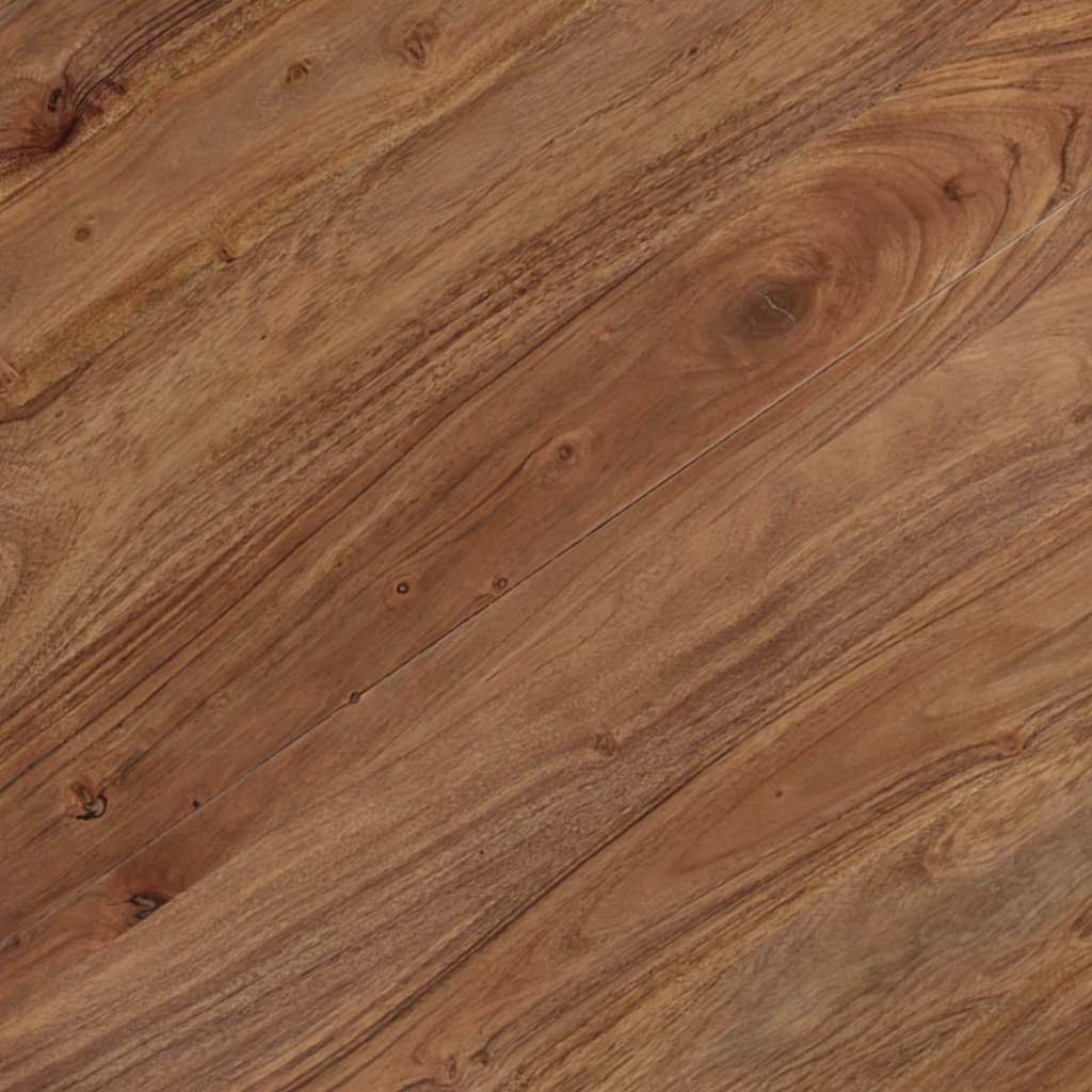 Table basse 65x65x32 cm Bois d'acacia solide - XIOS