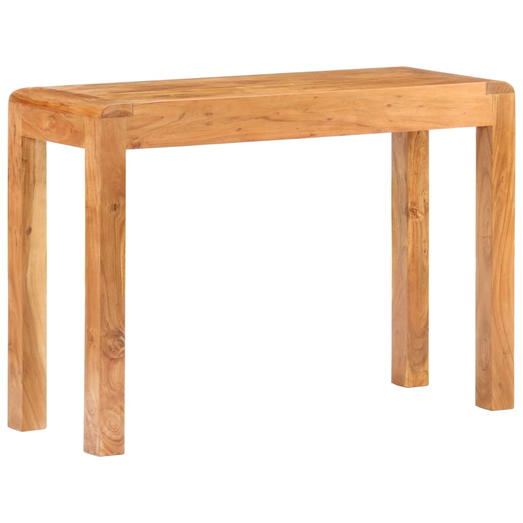 Table console 110x40x76cm Bois d'acacia massif et finition miel - XIOS