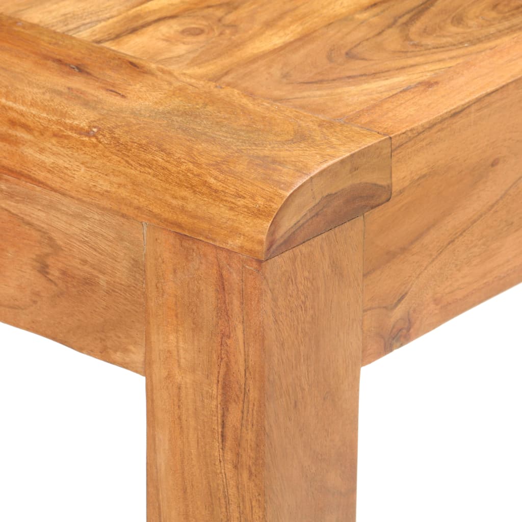 Table console 110x40x76cm Bois d'acacia massif et finition miel - XIOS