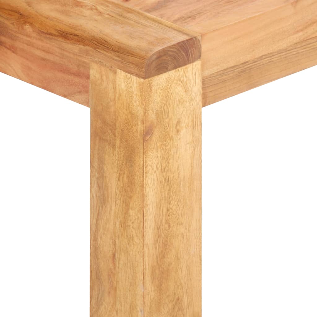 Table basse 110x60x35 cm Bois d'acacia massif et finition miel - XIOS