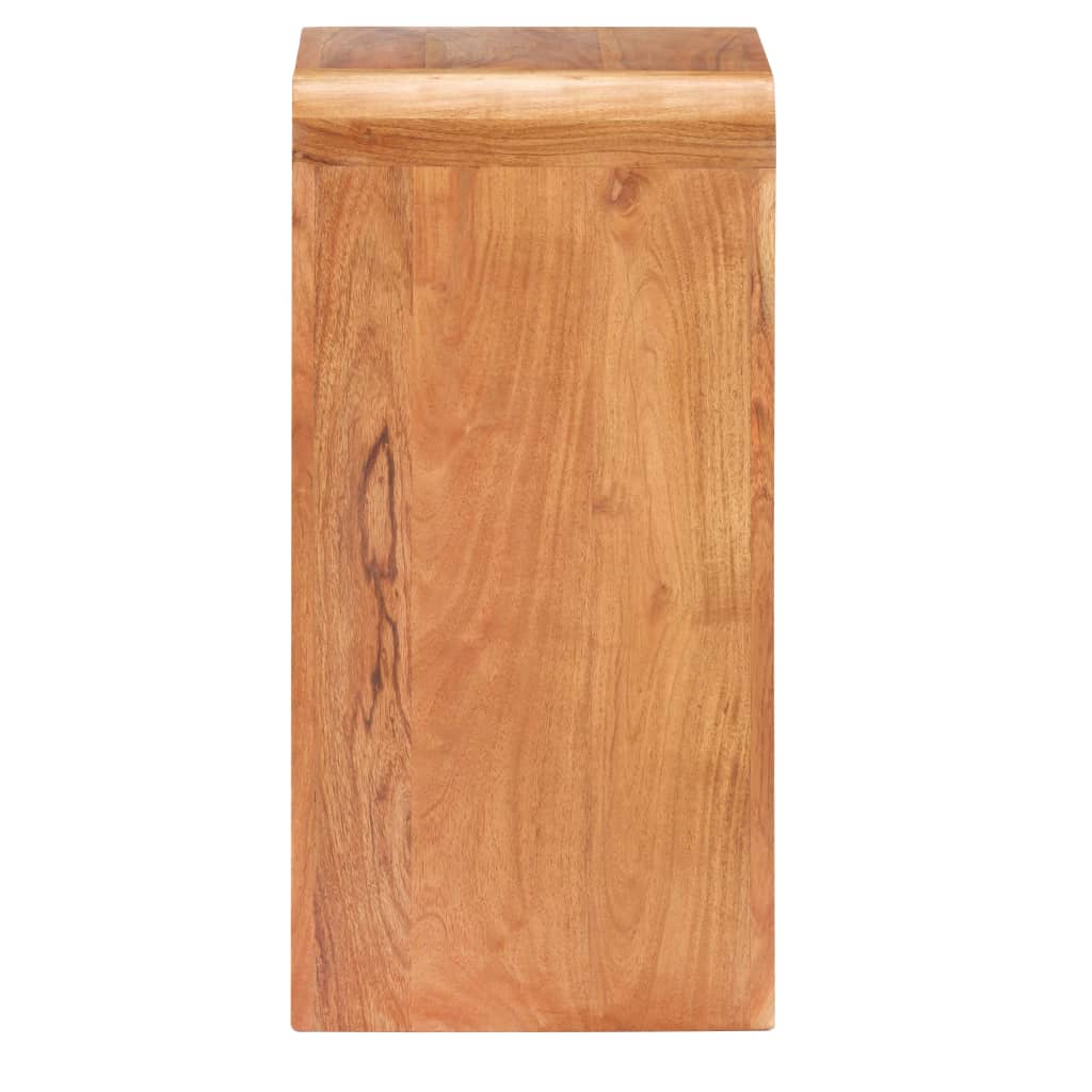 Table de chevet 40x30x60 cm Bois acacia massif et finition miel - XIOS