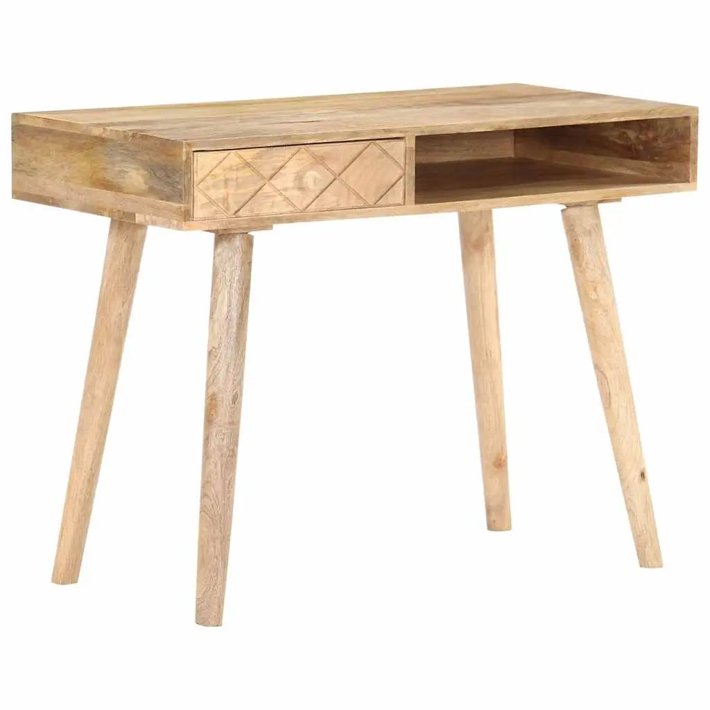Coiffeuse 100x50x76 cm Bois de manguier solide - XIOS