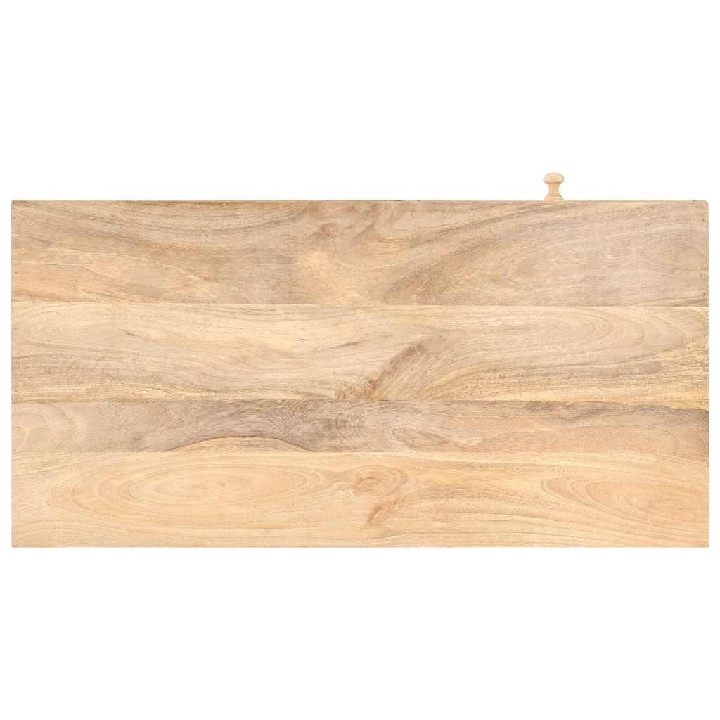 Coiffeuse 100x50x76 cm Bois de manguier solide - XIOS