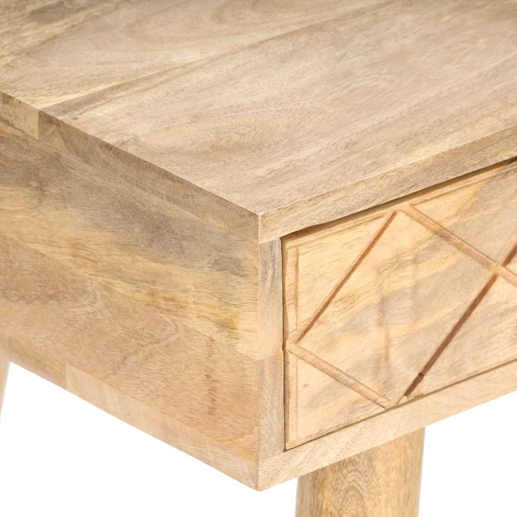Coiffeuse 100x50x76 cm Bois de manguier solide - XIOS