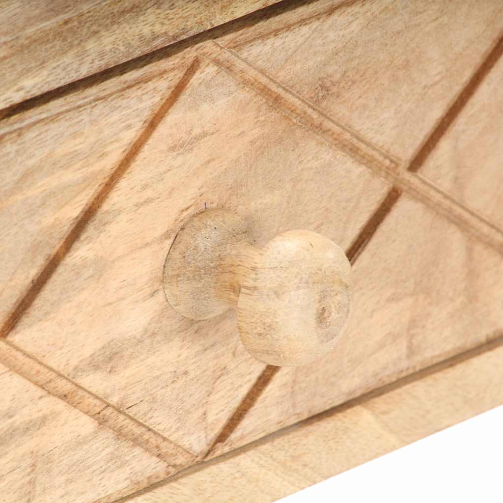 Coiffeuse 100x50x76 cm Bois de manguier solide - XIOS