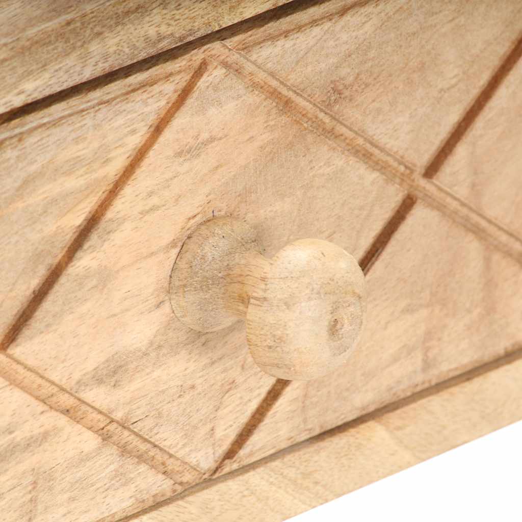 Coiffeuse 100x50x76 cm Bois de manguier solide - XIOS
