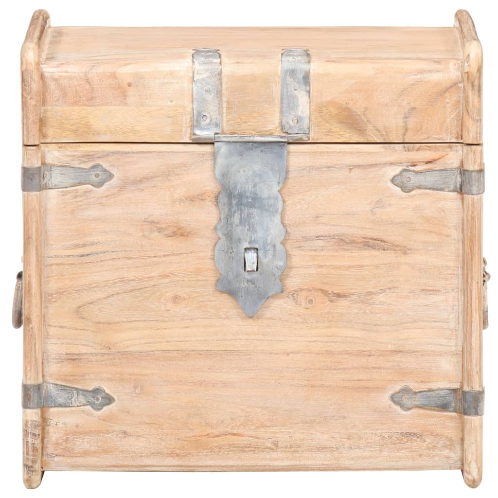 Coffre 40x40x40 cm Bois d'acacia solide - XIOS