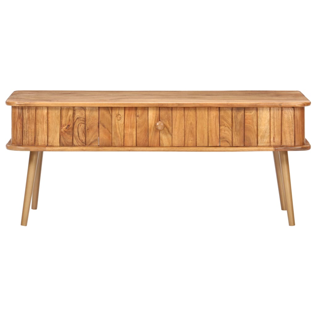 Table basse 100x50x40 cm Bois d'acacia massif - XIOS