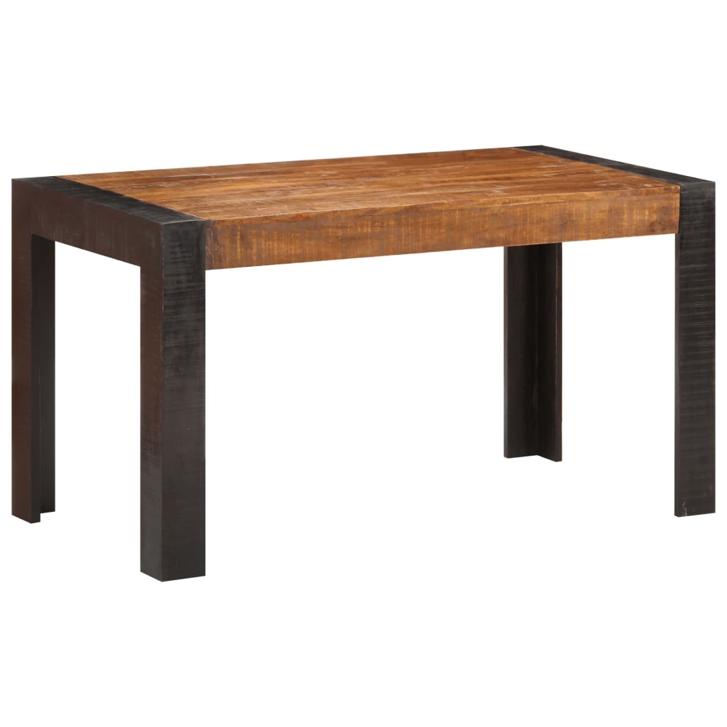 Table à manger 140x70x76 cm Bois de manguier brut massif