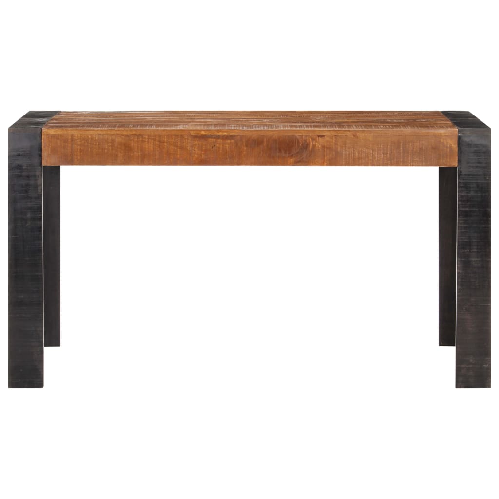 Table à manger 140x70x76 cm Bois de manguier brut massif