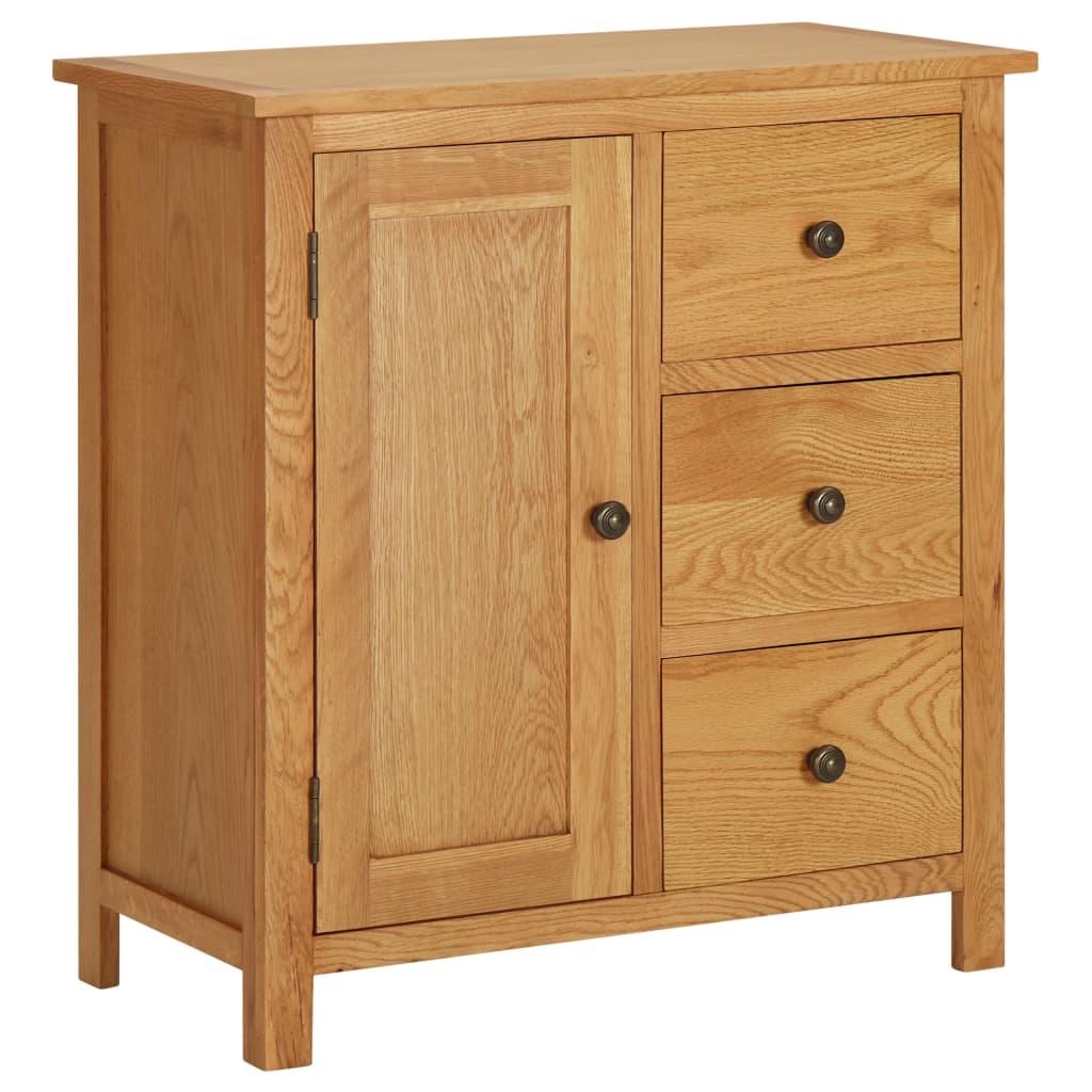 Placard 70x35x75 cm Bois de chêne massif - XIOS
