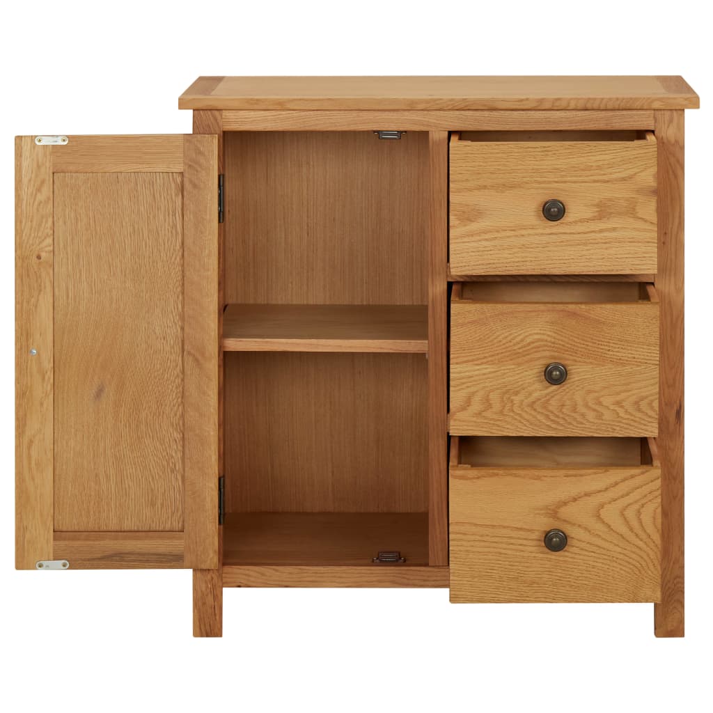 Placard 70x35x75 cm Bois de chêne massif - XIOS