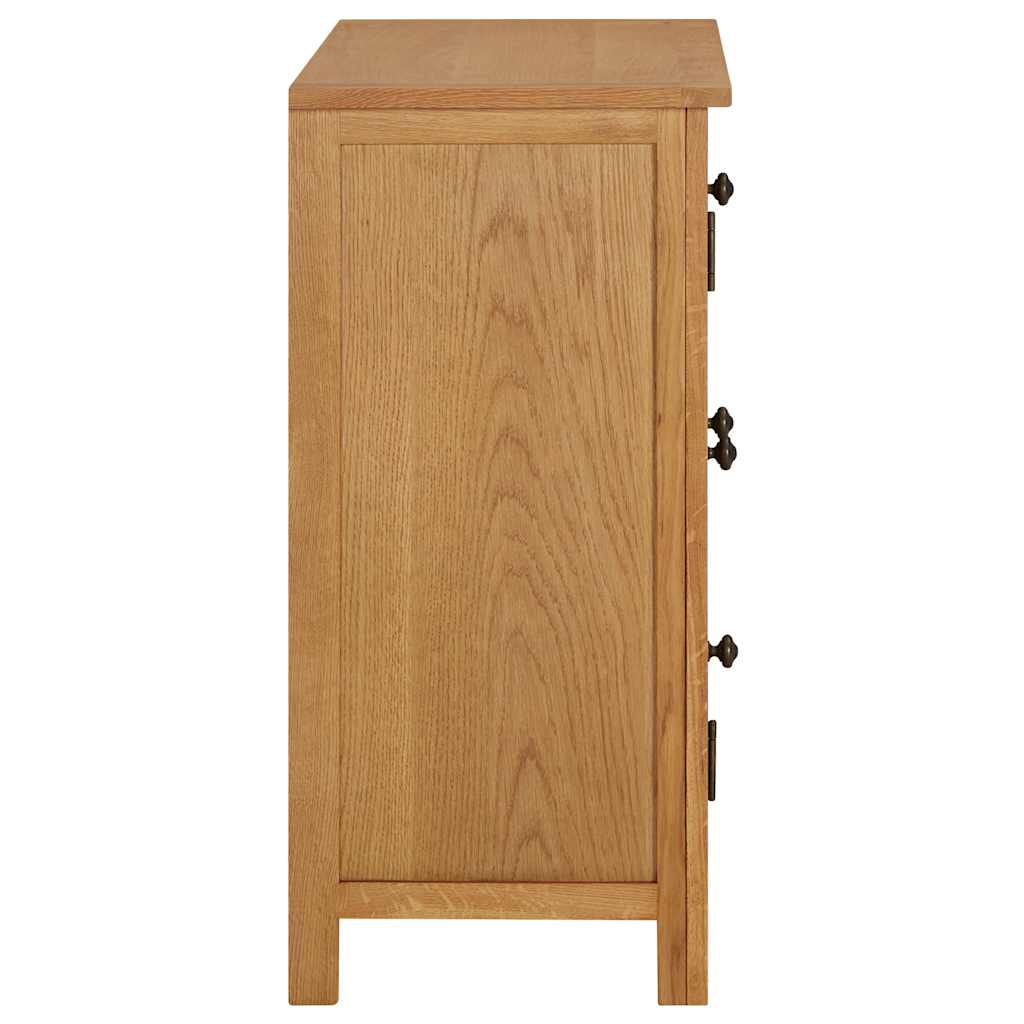 Placard 70x35x75 cm Bois de chêne massif - XIOS