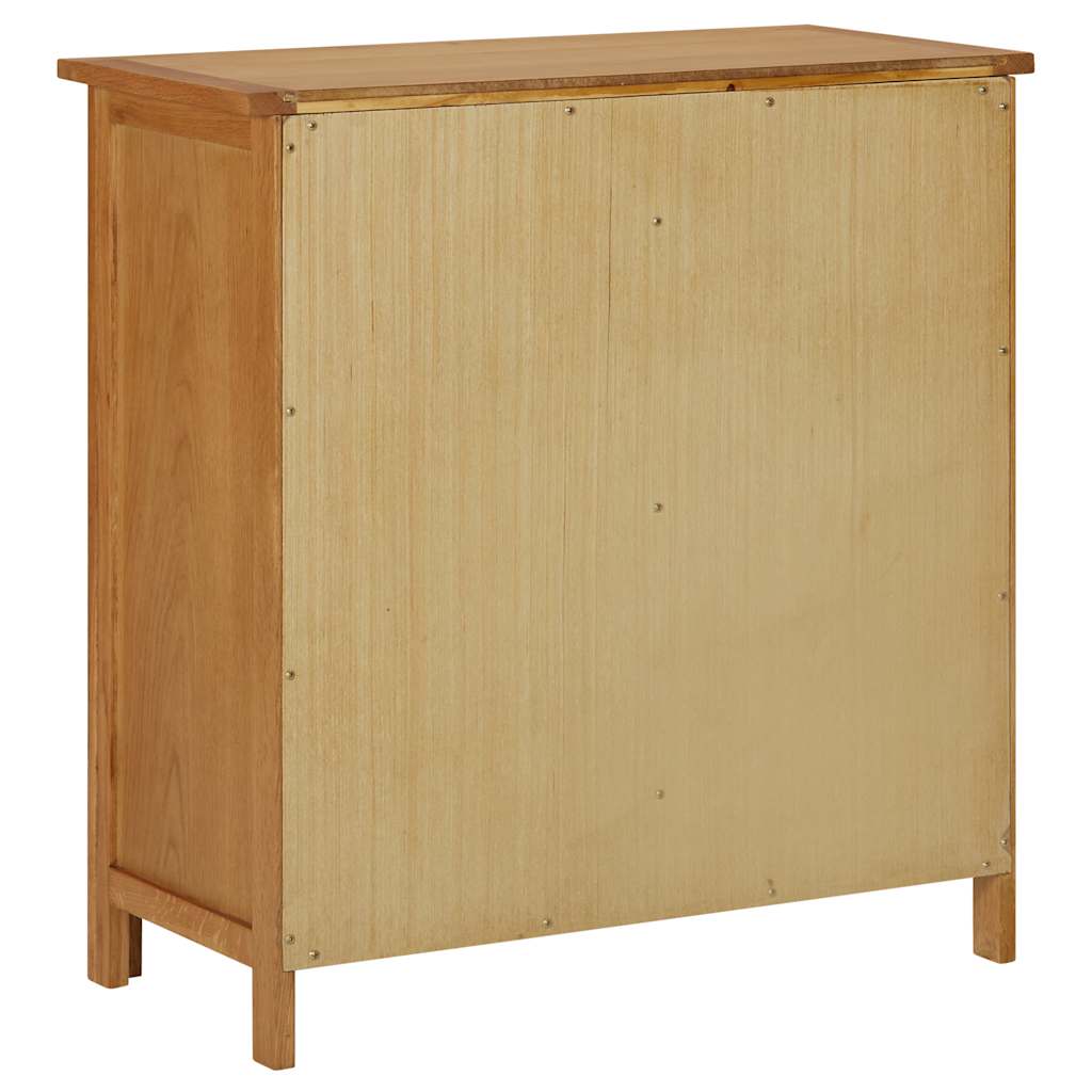 Placard 70x35x75 cm Bois de chêne massif - XIOS