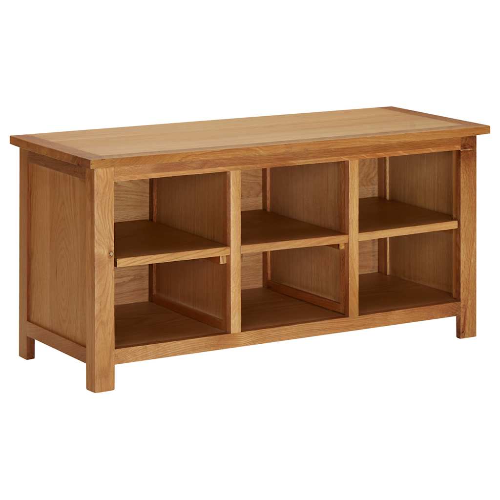 Étagère à chaussures 90x37x45 cm Bois de chêne solide - XIOS