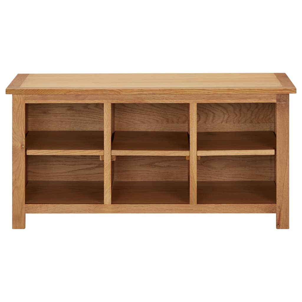 Étagère à chaussures 90x37x45 cm Bois de chêne solide - XIOS