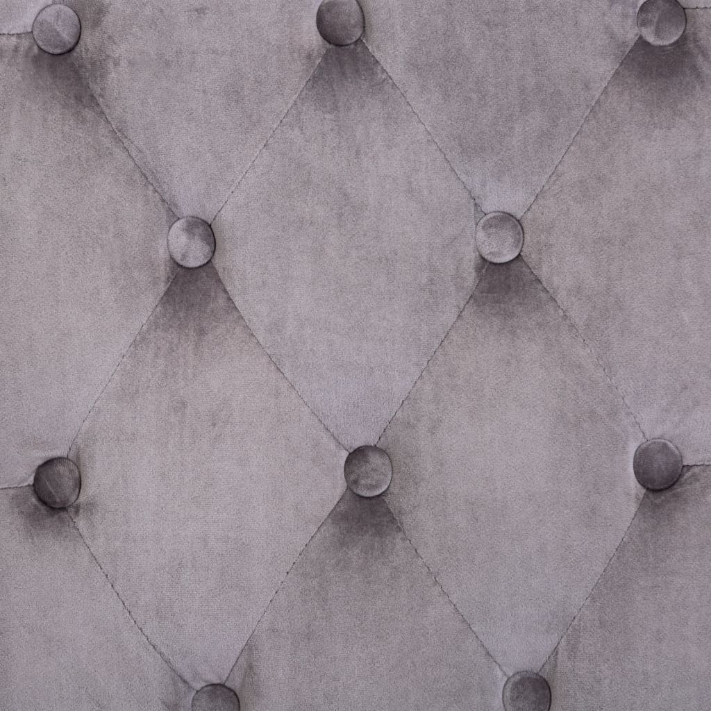 Chaise à manger Gris Velours - XIOS