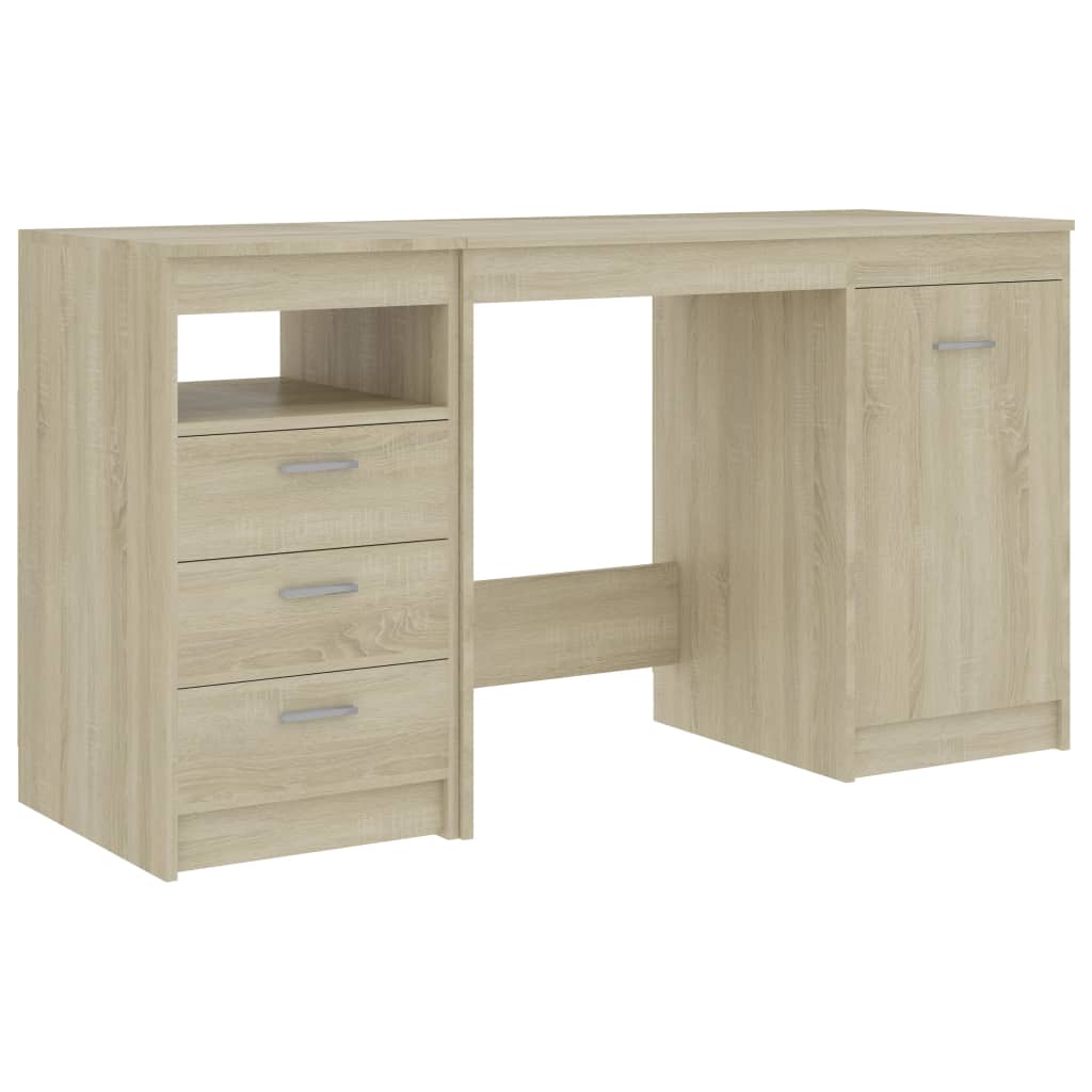 Bureau Chêne sonoma 140x50x76 cm Bois d’ingénierie - XIOS