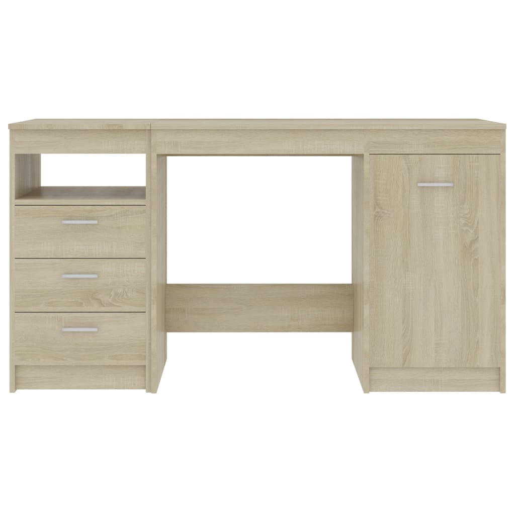 Bureau Chêne sonoma 140x50x76 cm Bois d’ingénierie - XIOS