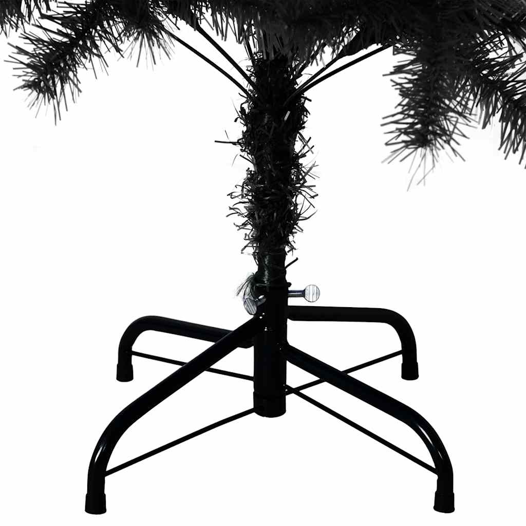 Sapin de Noël artificiel avec support noir 150 cm PVC - XIOS