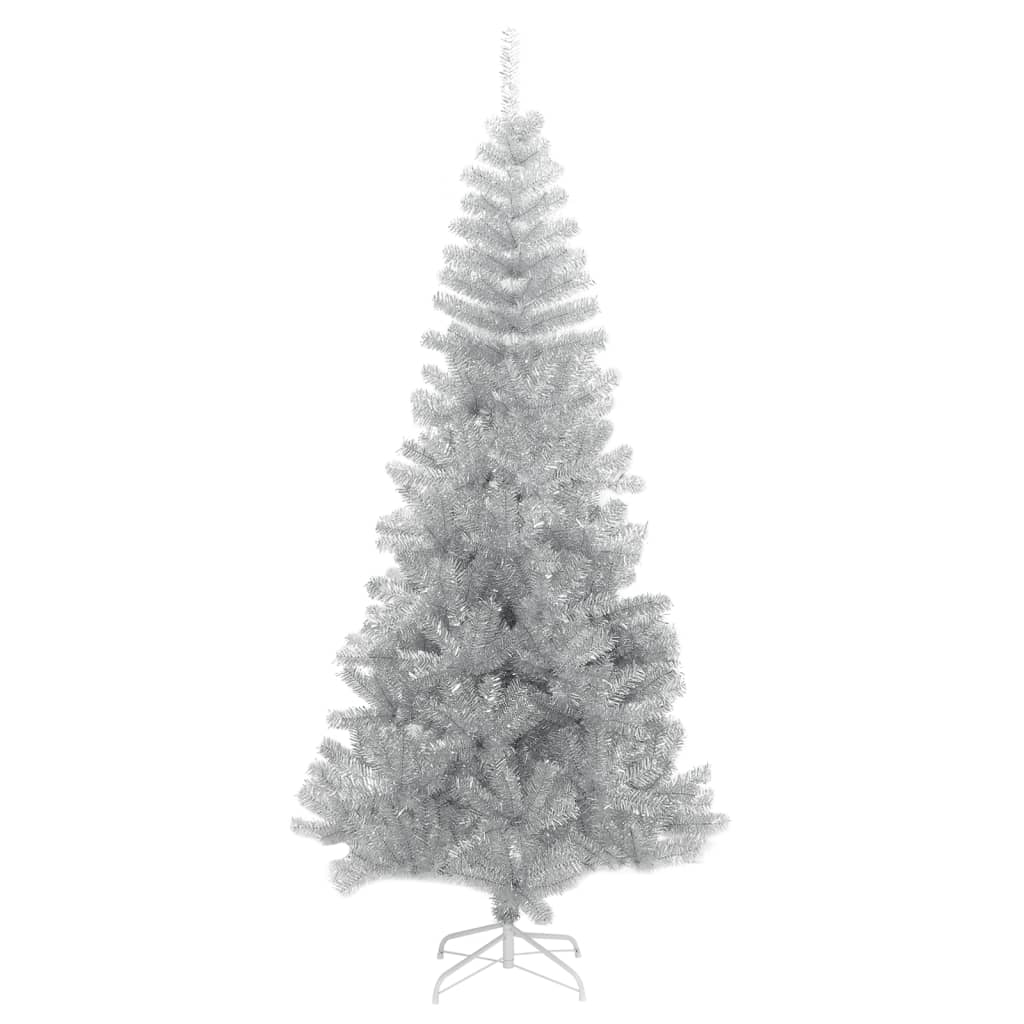 Sapin de Noël artificiel avec support argenté 210 cm PET - XIOS