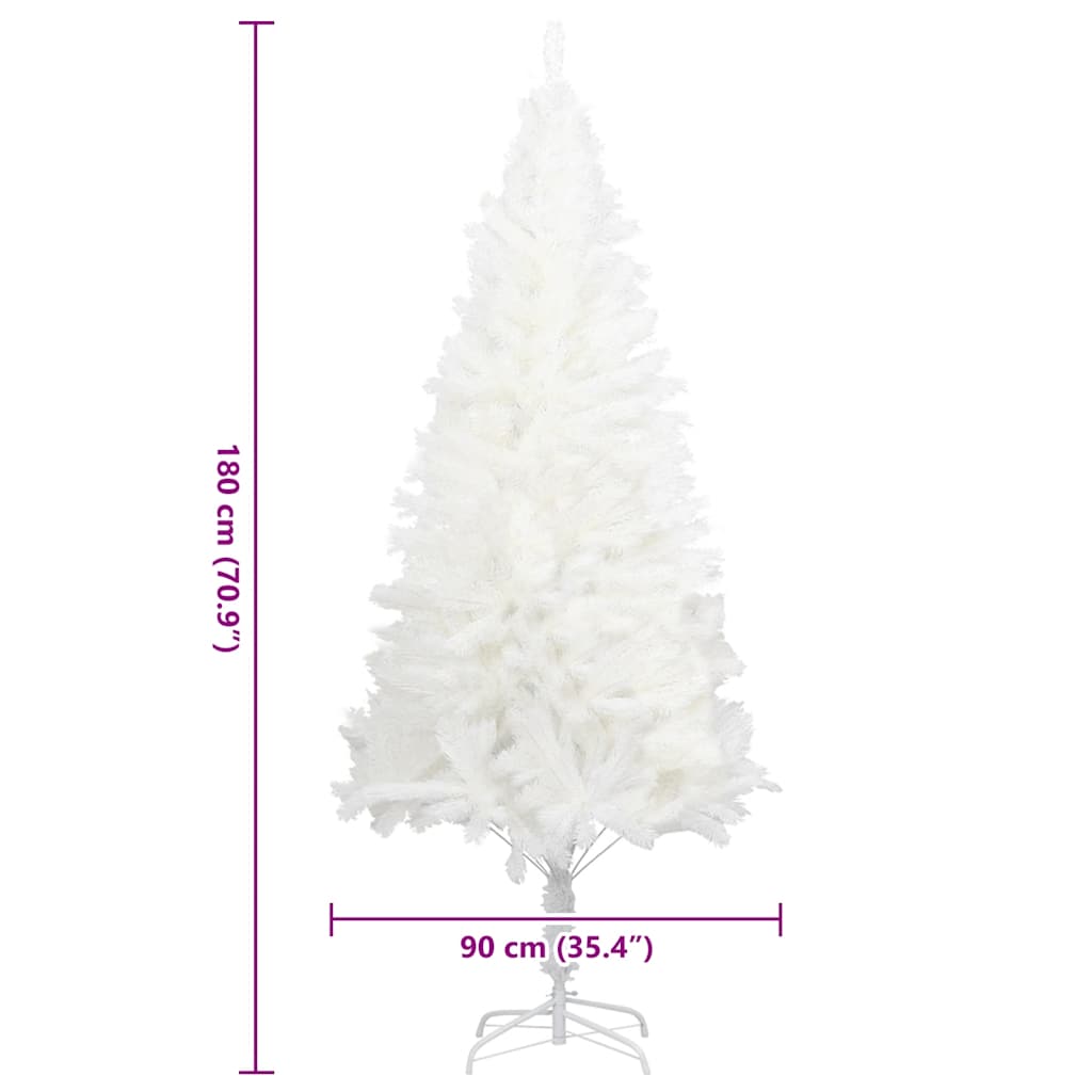 Arbre de Noël artificiel aiguilles réalistes blanc 180 cm - XIOS