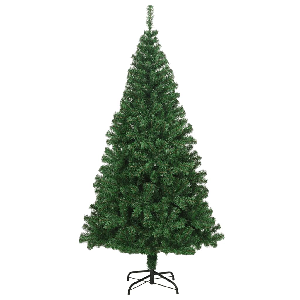 Arbre de Noël artificiel avec branches épaisses vert 180 cm PVC - XIOS