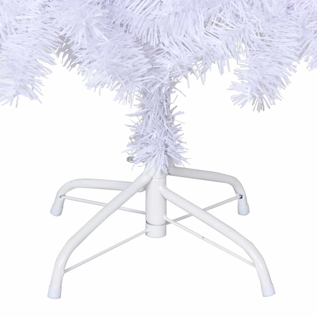 Arbre de Noël artificiel avec branches épaisses blanc 150cm PVC - XIOS