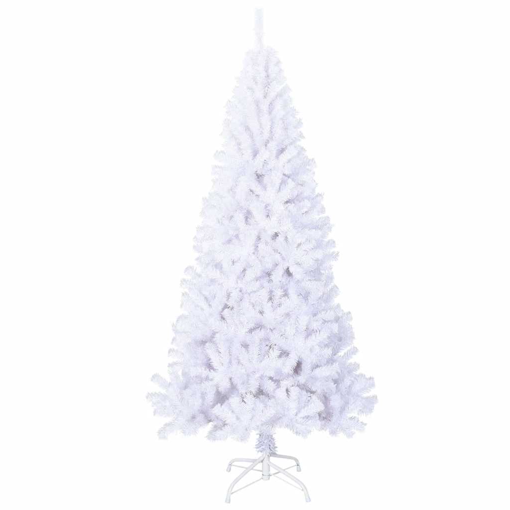 Arbre de Noël artificiel avec branches épaisses blanc 180cm PVC - XIOS