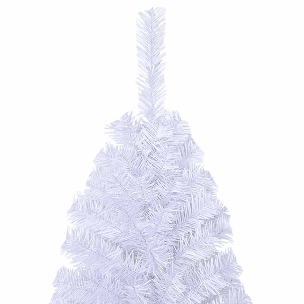 Arbre de Noël artificiel avec branches épaisses blanc 180cm PVC - XIOS