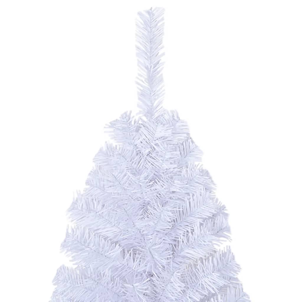 Arbre de Noël artificiel avec branches épaisses blanc 240cm PVC - XIOS