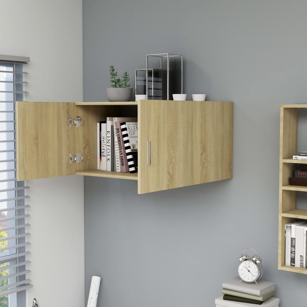 Armoire murale Chêne sonoma 80x39x40 cm Bois d'ingénierie - XIOS
