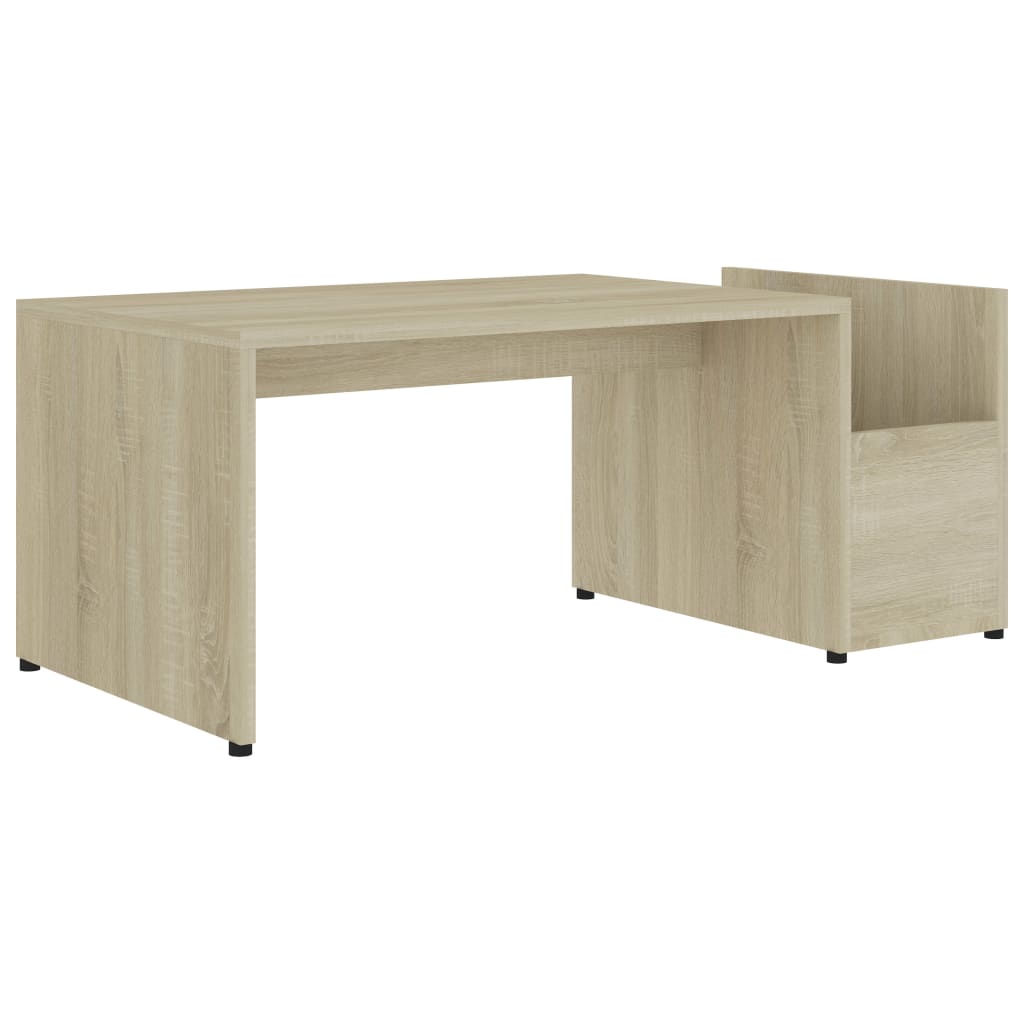 Table basse Chêne sonoma 90x45x35 cm bois d’ingénierie - XIOS