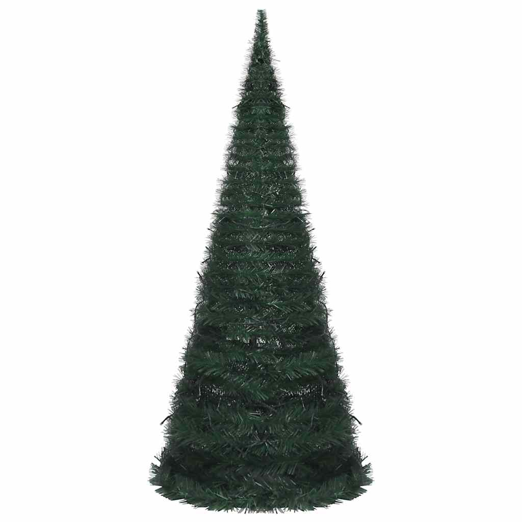 Sapin de Noël artificiel pré-éclairé avec guirlandes vert 210cm - XIOS